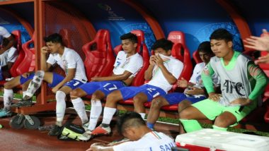 India vs Korea, AFC U-16 Football Championship: Fans Give Huge Round of Applause as the Boys Shed Tears After Losing to Korea (See Pics & Video)