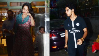 Janhvi Kapoor and Ishaan Khatter’s Dinner Date Pictures Are Going Viral
