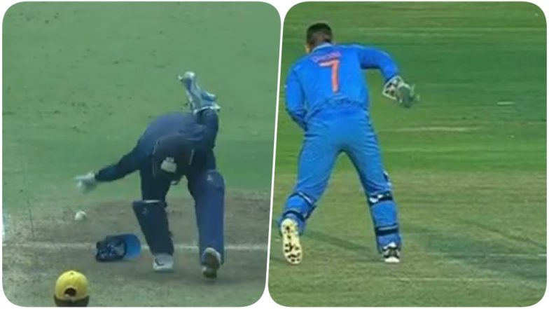 Ishan Kishan Replicates MS Dhoni During Vijay Hazare Trophy 2018 (Watch Video)