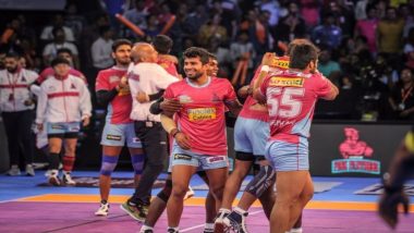 Patna Pirates vs Jaipur Pink Panthers, PKL 2018-19 Match Live Streaming and Telecast Details: When and Where To Watch Pro Kabaddi League Season 6 Match Online on Hotstar and TV?