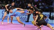 PKL 2018&ndash;19 Video Highlights: Bengal Warriors Edge Telugu Titans 30&ndash;25; Register Second Consecutive Victory