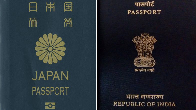 Japanese Passport Named World's Most Powerful, Indian Passport Ranks 81 in the Henley Passport Index