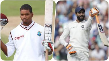 Can Kieran Powell Retain His Record of Second Most Sixes in 2018; Ravindra Jadeja to Give a Tough Challenge in Second Test Match