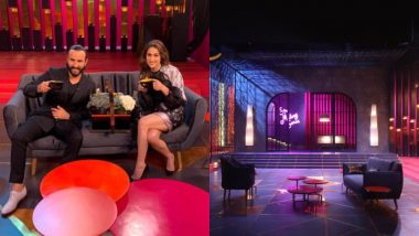 Koffee With Karan 6: Not Deepika Padukone and Alia Bhatt, but Sara Ali Khan and Saif Ali Khan Are the First Guests to Shoot for the Show – View Pic