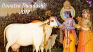 Govatsa Dwadashi 2018 Date & Significance: Know Puja Vidhi, Rituals & Importance of Worshipping Cows on Vasu Baras