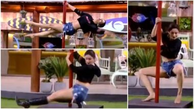 Bigg Boss 12: Nehha Pendse Turns Up the Heat With Her Sexy Pole Dance – Watch Video