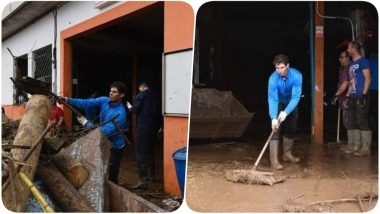 Rafael Nadal's Cleaning Gesture After Floods in Majorca Floors Twitterati, See Pics