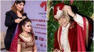 First Look Out! Yuvika Chaudhary and Prince Narula Look Royal in Their Wedding Attires &ndash; View Pics and Videos