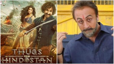 Aamir Khan and YRF Get Fiercely Competitive; Ask Exhibitors to Keep Ticket Prices for Thugs of Hindostan at Least 10% Higher Than Sanju