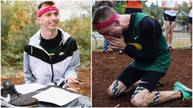 Motel sanar bisonte Nike Signs Justin Gallegos, First Runner With Cerebral Palsy; His Reaction  Will Bring a Lump in Your Throat (Watch Video) | 👍 LatestLY