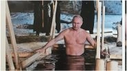 Vladimir Putin Poses Shirtless for 2019 Calendar, Photos Also Shows Cradling a Puppy (Watch Video)