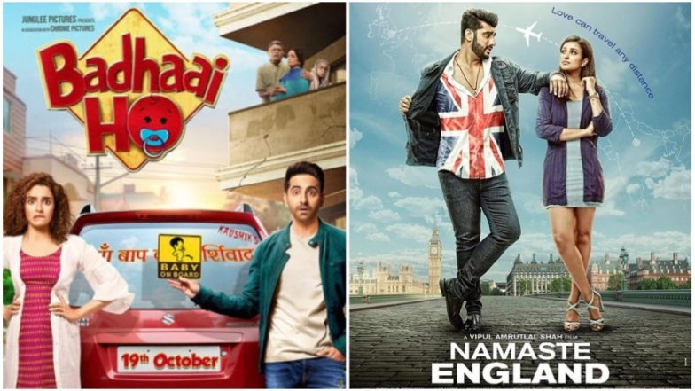 Arjun Kapoor-Parineeti Chopra's Namaste England or Ayushmann Khurrana-Sanya Malhotra's Badhaai Ho - Which Movie Are You Rooting For This Week? Vote Now!
