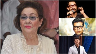 RIP Krishna Raj Kapoor: Hrithik Roshan, Karan Johar, Aamir Khan Pay Their Respects to Their 'Krishna Aunty' - Read Tweets