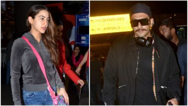 Ranveer Singh and Sara Ali Khan Return From their Swiss Schedule of Simmba