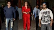 Jacqueline Fernandez, Varun Dhawan, Sonakshi Sinha Join Salman Khan At Aayush Sharma&rsquo;s Birthday Bash &ndash; View Pics