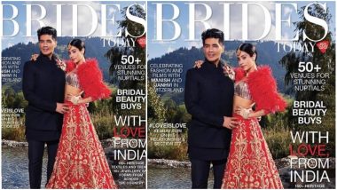 Janhvi Kapoor Poses As the Muse for Designer Manish Malhotra in Her New Magazine Cover - View Pic