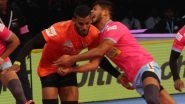 PKL 2018 Video Highlights: U Mumba Defeats Jaipur Pink Panthers in a Nail-Biting Thriller