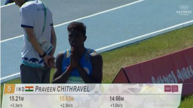 Youth Olympics 2018: Praveen Chitravel Secures Bronze Medal in Men’s Triple Jump