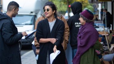 Priyanka Chopra Kickstarts The Sky is Pink's London Schedule, Breaks Coconut in One Go! (Watch Video)