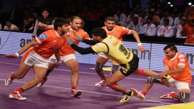 PKL 2018 Video Highlights: Puneri Paltan vs U Mumba Nail Biting Clash Ends in 32-32 Draw