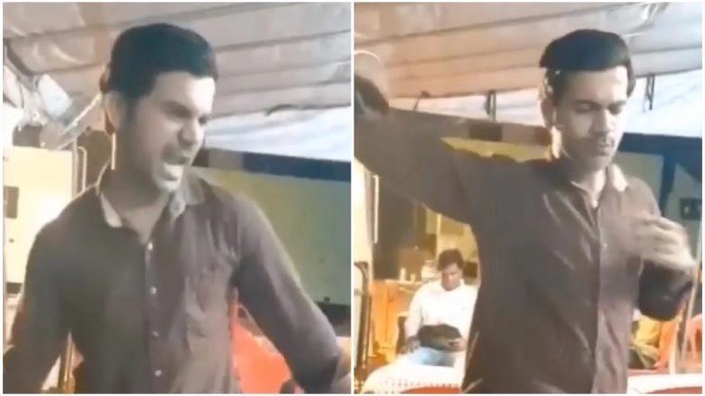 Rajkummar Rao Grooves to Shah Rukh Khan’s Baazigar Song Yeh Kaali Kaali Aankhen, This Video From the Sets of Made in China Is Sure to Win Your Hearts