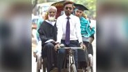 Photo of Son Riding Parents Home on Rickshaw After Convocation Goes Viral! Know Who Is He