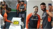 India vs West Indies Video Diaries: Rishabh Pant Turns 21; Team India Smacks Birthday Cake on the Youngster&rsquo;s Face!