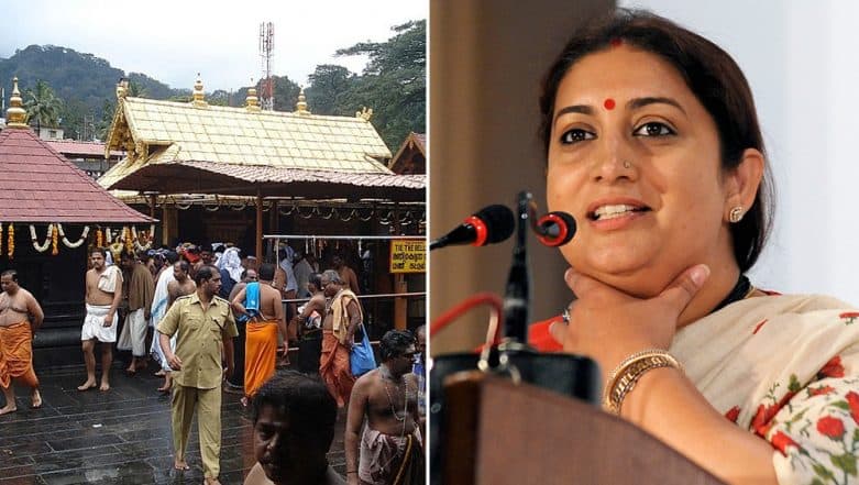 Smriti Irani's Remark on Women's Entry Into Sabarimala Temple: Struggling to Make Sense of The Bizarre 'Basic Common Sense' Smriti Irani's Remark on Women's Entry Into Sabarimala Temple: Struggling to Make Sense of The Bizarre 'Basic Common Sense'
