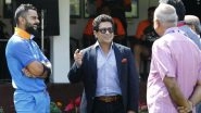Sachin Tendulkar Rings the Bell During Ind vs Wi Match at Brabourne Stadium As India Play Their First ODI at the Venue After 23 Years; Watch Video