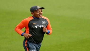 Prithvi Shaw in India XII Against West Indies Test Series: Check Out Seven Interesting Records of the 18-Year-Old Right-Handed Batsman!