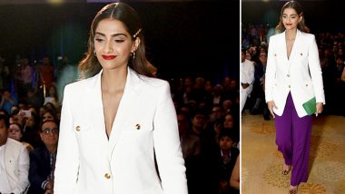 Sonam Kapoor’s New Fashion Outing Makes ‘Monotone Pantsuits’ Look So Cliche