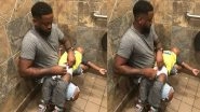 Father Changes Baby&rsquo;s Diaper By Squatting in The Men&rsquo;s Restroom, Starts #SquatForChange To Highlight Plight of Dads Everywhere