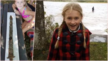 8-Year-Old Girl Dubbed ‘Queen of Sweden’ Shares Her Story of Pulling 15,000-Year-Old Sword Out of a Lake