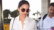 Deepika Padukone Goes the Ranveer Singh Way, Actress Gives a Lungi Twist to Her Airport Look (View Pics)