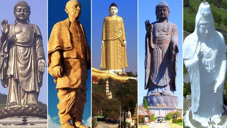 Sardar Patel's Statue of Unity 'Tallest in The World': List of Four Other Skyrocketing Statues Sardar Patel's Statue of Unity 'Tallest in The World': List of Four Other Skyrocketing Statues