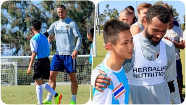 Thai Cave Football Team Boys Train With LA Galaxy & Zlatan Ibrahimovic (See Pics & Video)