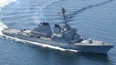 U.S. Warship USS Decatur and Chinese Destroyer Avoid Narrow Collision in South China Sea