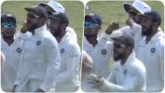 India vs West Indies 2018: Virat Kohli Gets DRS Decision Right; Indian Captain's Childish Celebration Will Make You Laugh (Watch Video)