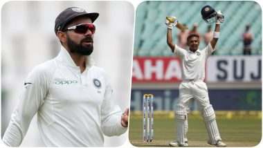 Virat Kohli Posts Picture With Prithvi Shaw! Indian Skipper Congratulates Man of the Match Winner of India vs West Indies First Test