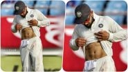 Photo of Virat Kohli Checking his Abs During India vs West Indies Test Match is Breaking the Internet!