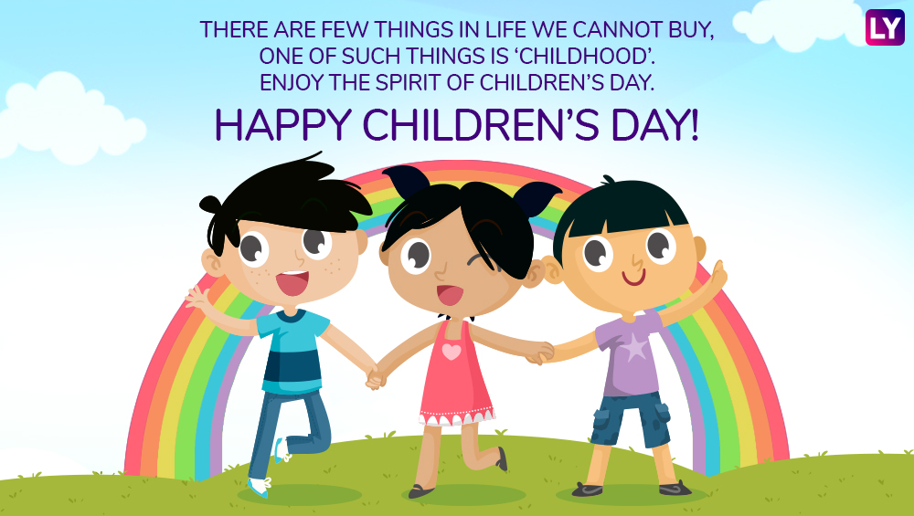Children’s Day 2018 Wishes: WhatsApp Messages & Stickers, GIF Images ...