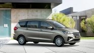 New 2018 Maruti Suzuki Ertiga Launching in India Next Week; Official Bookings Now Open
