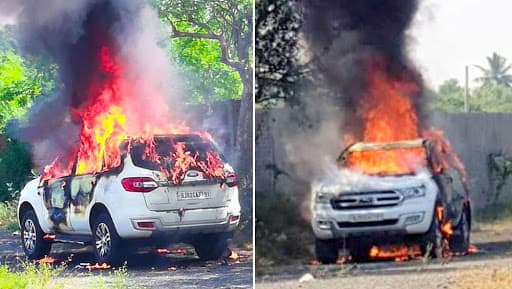 Ford Endeavour Owner Burnt to Death As A Month Old SUV Caught Fire in Gujarat Ford Endeavour Owner Burnt to Death As A Month Old SUV Caught Fire in Gujarat