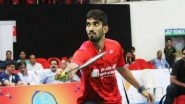 Hong Kong Open: Kidambi Srikanth Crashed Out of the Tournament After Losing to Kenta Nishimoto of Japan