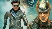 2.0 Box Office Collection Day 4: Rajinikanth and Akshay Kumar's Sci-Fi Film Sees An Excellent Sunday, Collects Rs 95 crores