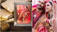 Deepika Padukone and Ranveer Singh Gave This Unique Return Gift to All Their Guests &ndash; View Pics