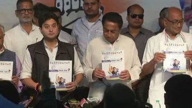 Madhya Pradesh Assembly Elections 2018: Congress Releases Manifesto, Promises Jobs, Security to Women