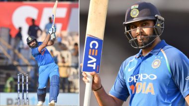 Rohit Sharma Completes 200 Sixes in ODIs During India vs West Indies, 5th Match 2018: Check List of 10 Batsmen With Highest Number of Sixes in ODIs