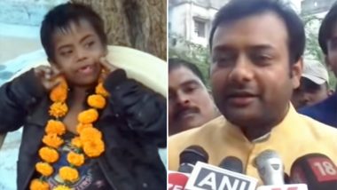 BJP MLA Brijbhusan Rajput Known For Controversial Statements Makes 5-Year-Old Differently Abled Boy MLA For One Day