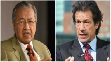 Malaysian PM Mahathir Mohamad Meets Pakistan PM Imran Khan, Pledge to Cooperate on Anti-corruption, Tourism